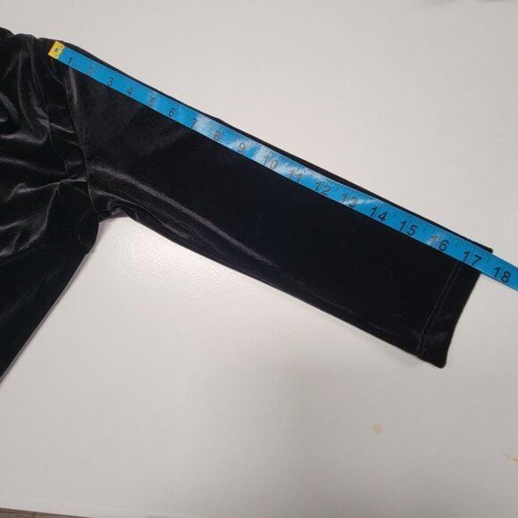 BLACK Velvet Bolero Jacket - NWOT - Picture 9 of 9